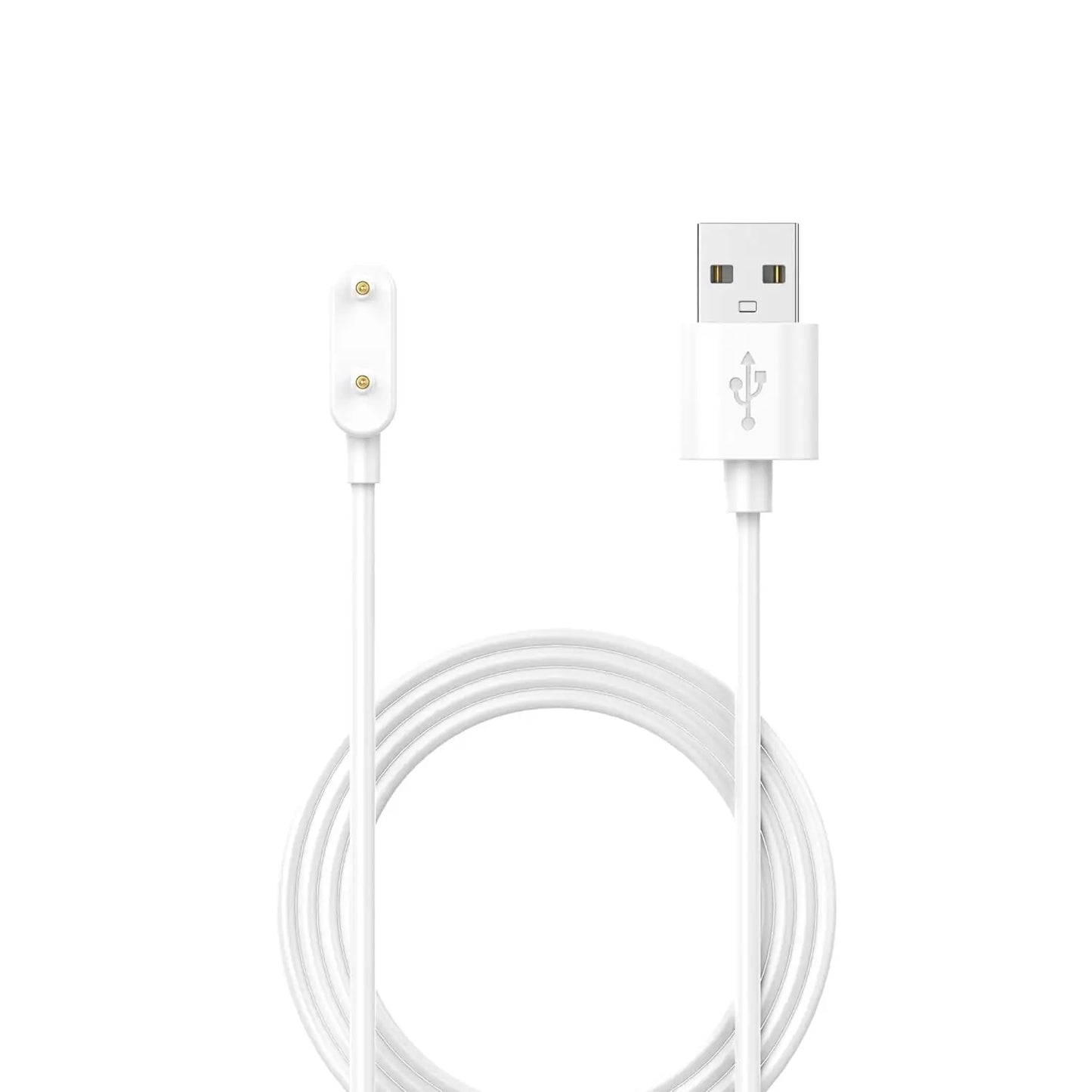 USB Charger Cable for Huawei Band 10/9/8/7/6 & Watch Fit 3/2 Peaceful Pleasures Health and Wellness WHITE