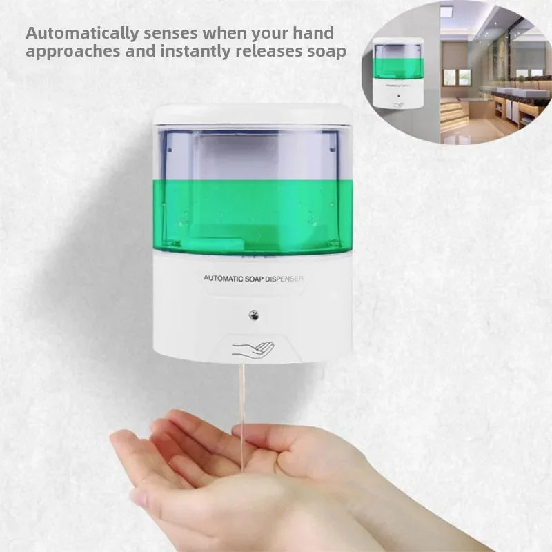 Dishwasher Detergent Dispenser Automatic Touchless Induction Hand Soap Liquid Soap Holder Soap Dispenser Equipped With 2 screws Peaceful Pleasures Health and Wellness