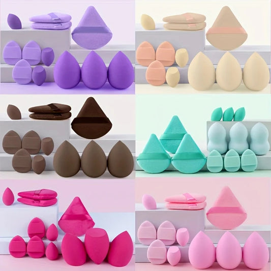 12-Piece Makeup Sponge Set – Foundation & Concealer Puffs Makeup Sponge Set Peaceful Pleasures Health and Wellness