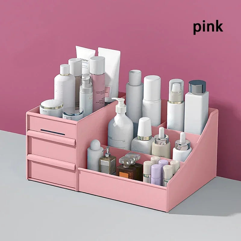 Large Capacity Cosmetic & Makeup Organizer Storage Box