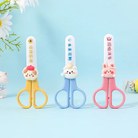 Kids Cartoon Craft Scissors Set – Paper Cutting & Scrapbooking Kids Craft Scissors Peaceful Pleasures Health and Wellness