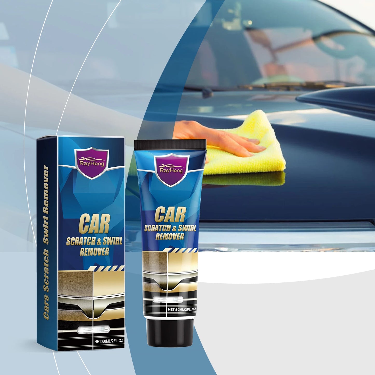 RayHong Car Scratch Repair Paste | Paint Swirl Remover
