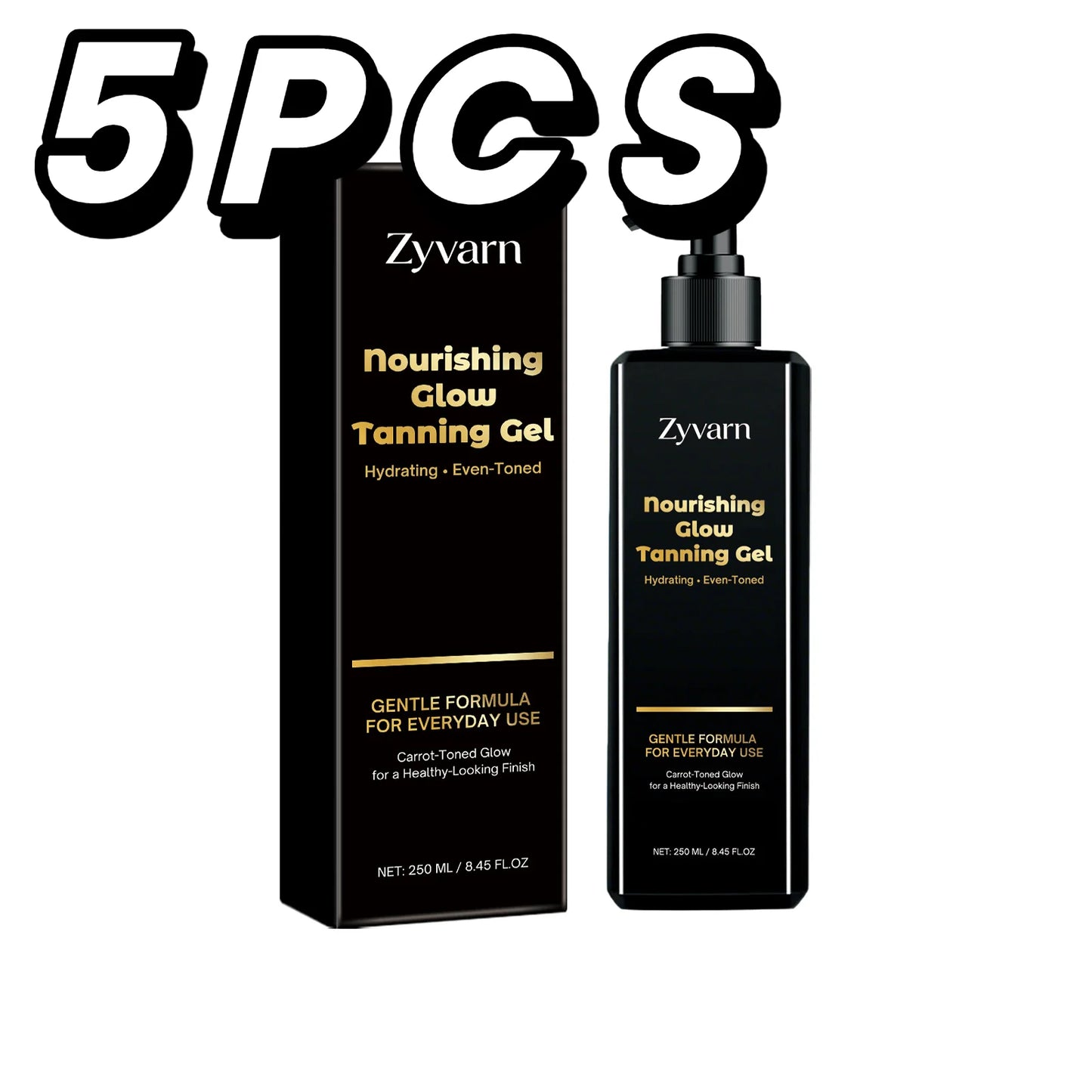 Sunless Self-Tanning Bronzing Gel with Carrot Extract – 250ml