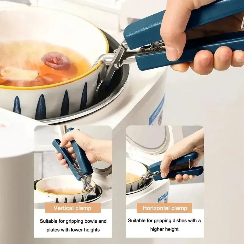 Anti-Scald Bowl Clamp Set – 3pcs Kitchen Plate & Bowl Holder Peaceful Pleasures Health and Wellness