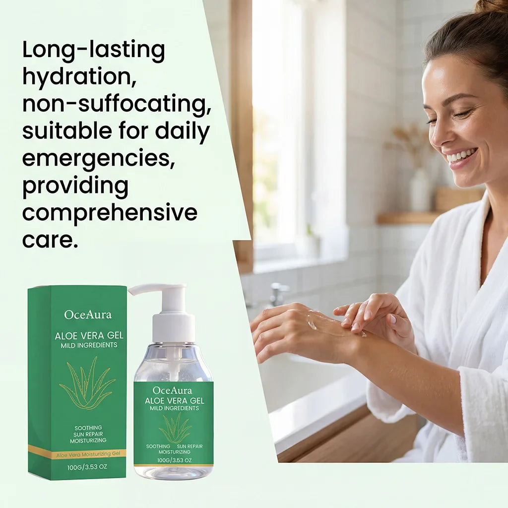 Aloe Vera Moisturizing Gel – Hydrating Body & Face Cream 100g