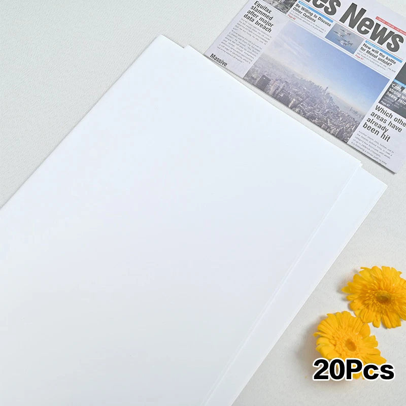 20Pcs Waterproof Two-Sided Floral Wrapping Paper 58×58cm