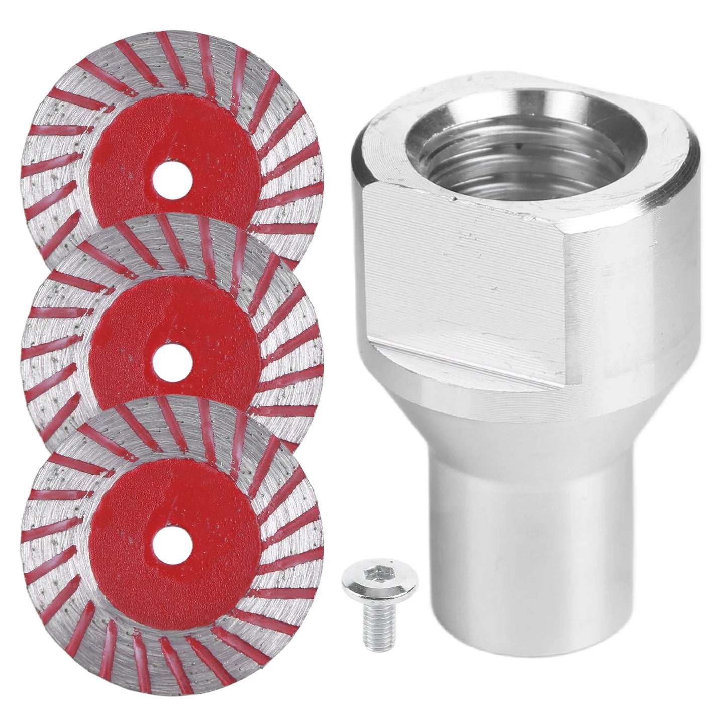 1.57'' Diamond Saw Blades Set Multi-Functional Diamond Concrete Saw Blade General for Jade Crystal Wine Bottle Ceramic Tile Peaceful Pleasures Health and Wellness Style D