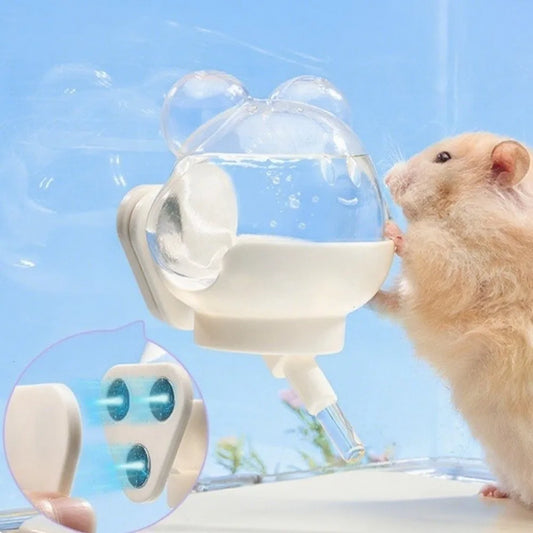 220ml Magnetic Hamster Water Bottle | Wall-Mount No-Drip Small Pet Water Bottle Oasis Select
