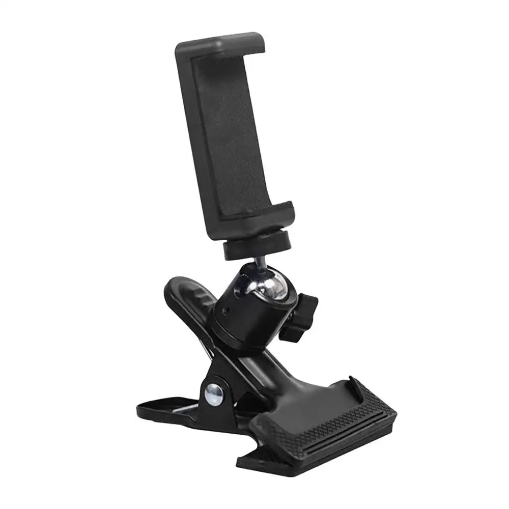 Rotatable Guitar Phone Holder Bass Mobile Stand Portable Cellphone Holder Practice for Video Tutorials Live Streaming Recording Peaceful Pleasures Health and Wellness Black