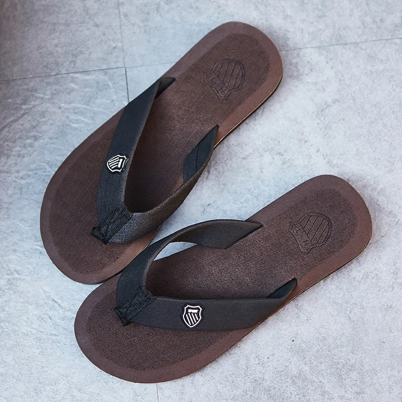 Men's Non-Slip Beach Flip Flops | EVA Summer Sandals & Slides