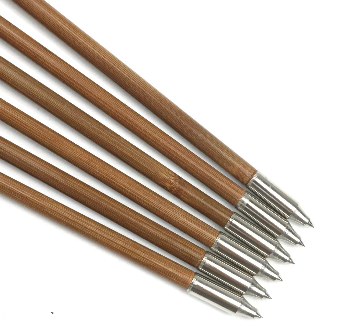 6 12 18 Traditional Bamboo Arrow 5 Turkey Feather 33 OD7 Longbow