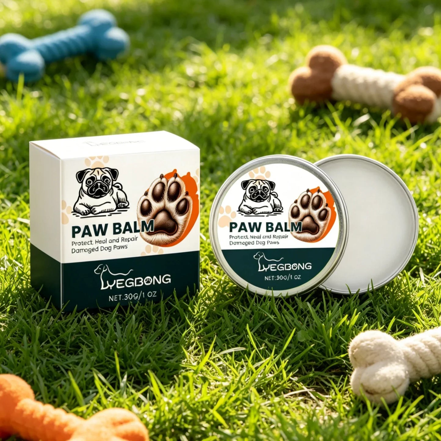 YEGBONG Dog Paw Balm – Shea Butter & Coconut Oil Moisturizer