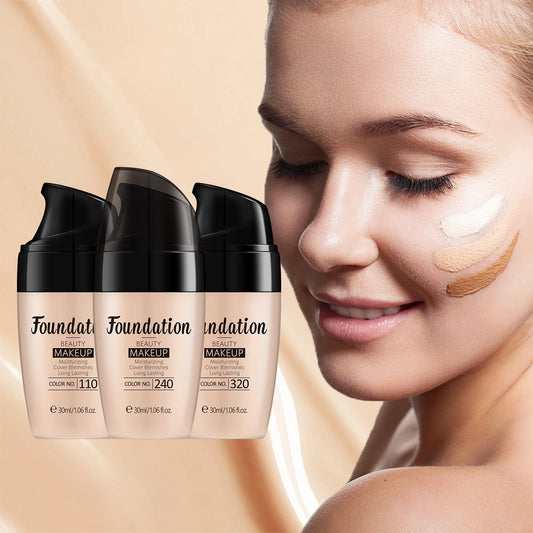 LAIKOU Liquid Foundation | Full Coverage Hydrating Natural Finish Liquid Foundation Peaceful Pleasures Health and Wellness