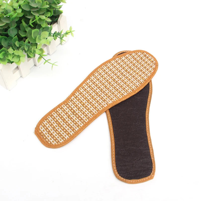 Bamboo Charcoal Insoles – Anti-Bacterial, Breathable Shoe Pads