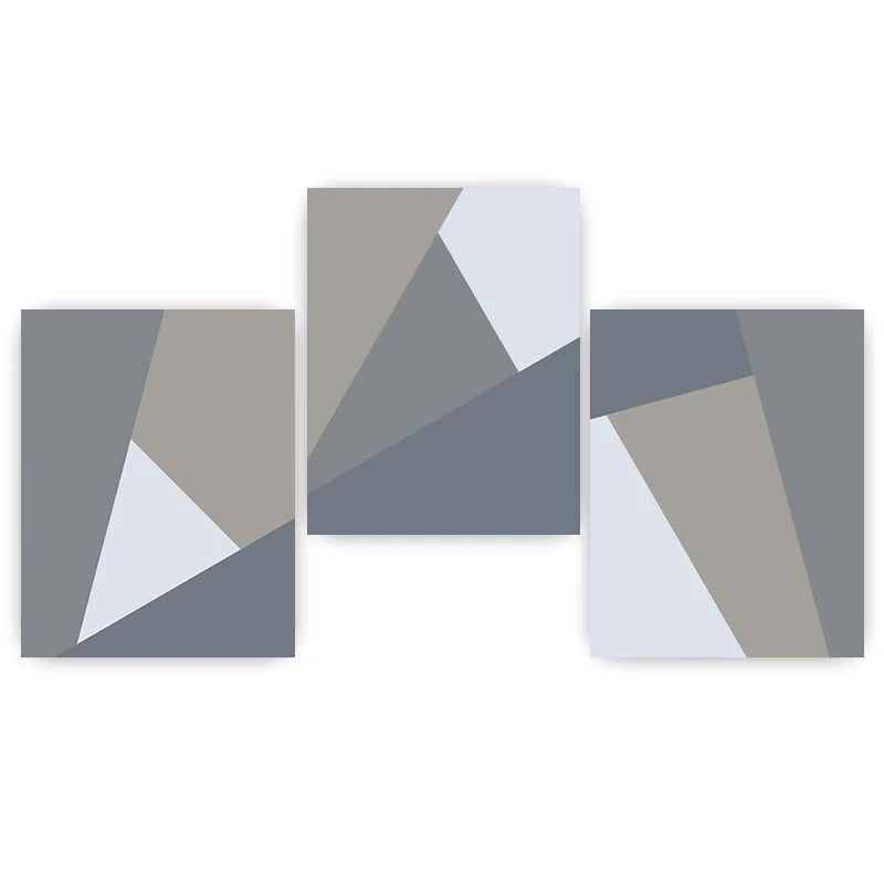 Abstract Geometric Triangle Canvas Wall Art | Modern Print Canvas Wall Art Peaceful Pleasures Health and Wellness 01 15x20cm No Frame China Mainland