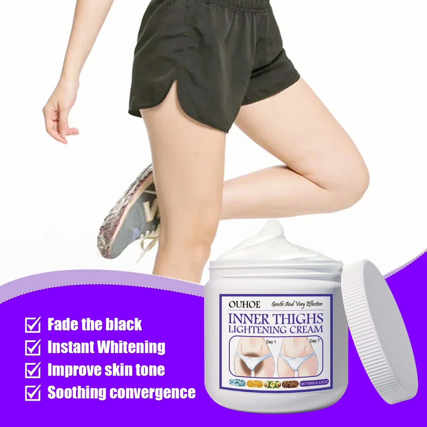 Private Parts Whitening Cream – Dark Spot & Melanin Removal 60g