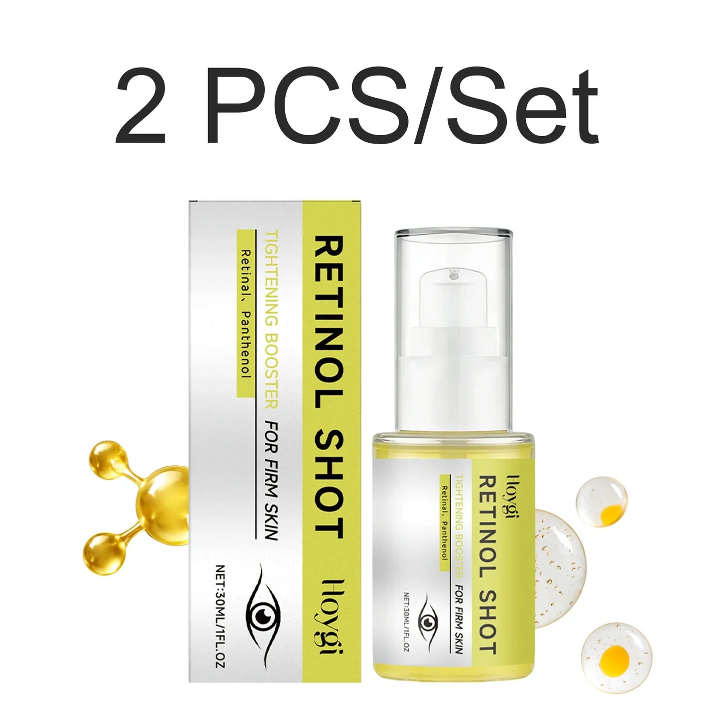 Hoygi Retinol Eye Serum – Firming & Brightening Night Care 30ml