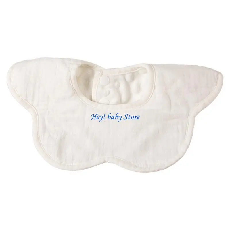 360° Rotating Baby Bib & Burp Cloth | Soft Cotton Waterproof
