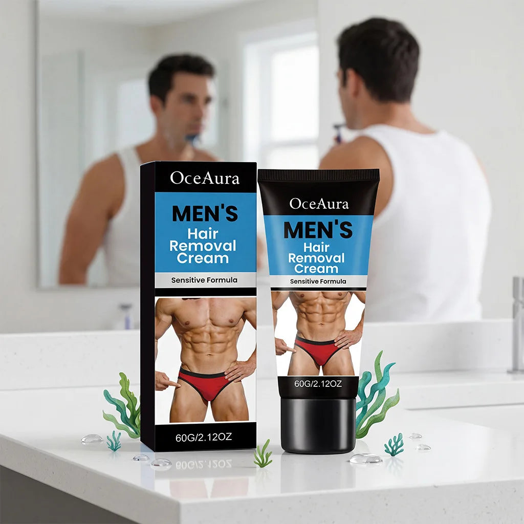 Men's Hair Removal Cream – Fast, Gentle & Long-Lasting Smooth