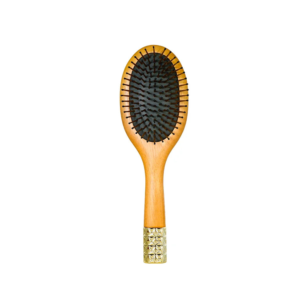 Wooden Airbag Cushion Hair Brush – Anti-Static Detangler