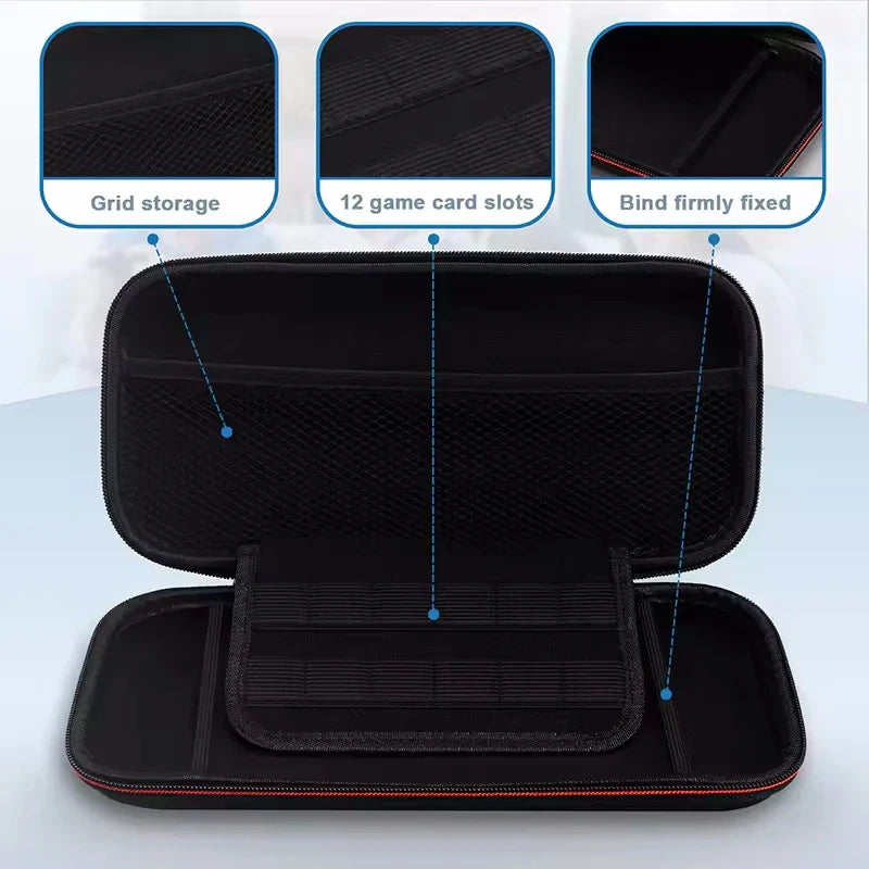 Nintendo Switch 2 Hard Shell Carrying Case & Game Card Holder