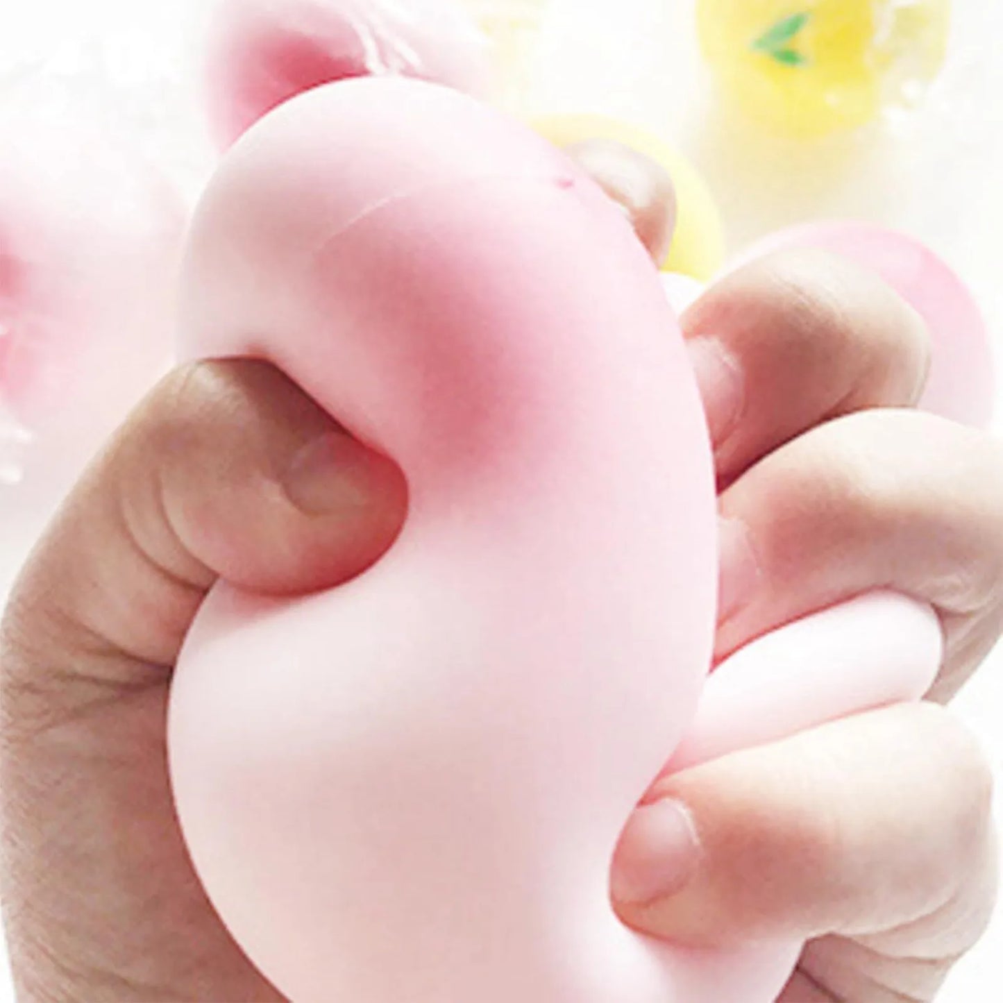 Soft Strawberry Fruit Squishy Toy – Slow Rising Stress Relief for Kids & Adults, Squeeze Anti-Anxiety Sensory Fidget Toy Peaceful Pleasures Health and Wellness