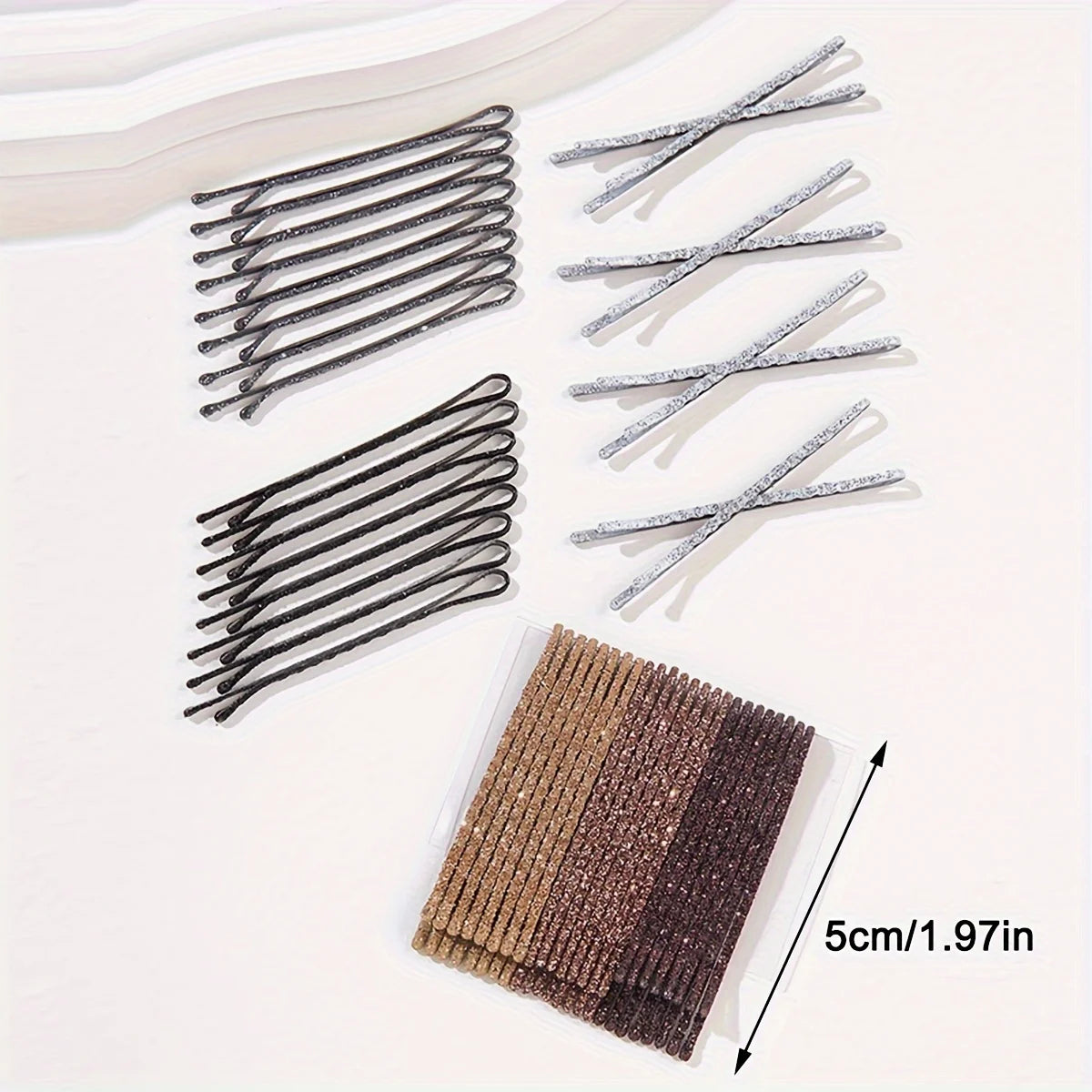 24pcs Sparkly Glitter Bobby Pins – Alloy Hair Pins for Women Peaceful Pleasures Health and Wellness