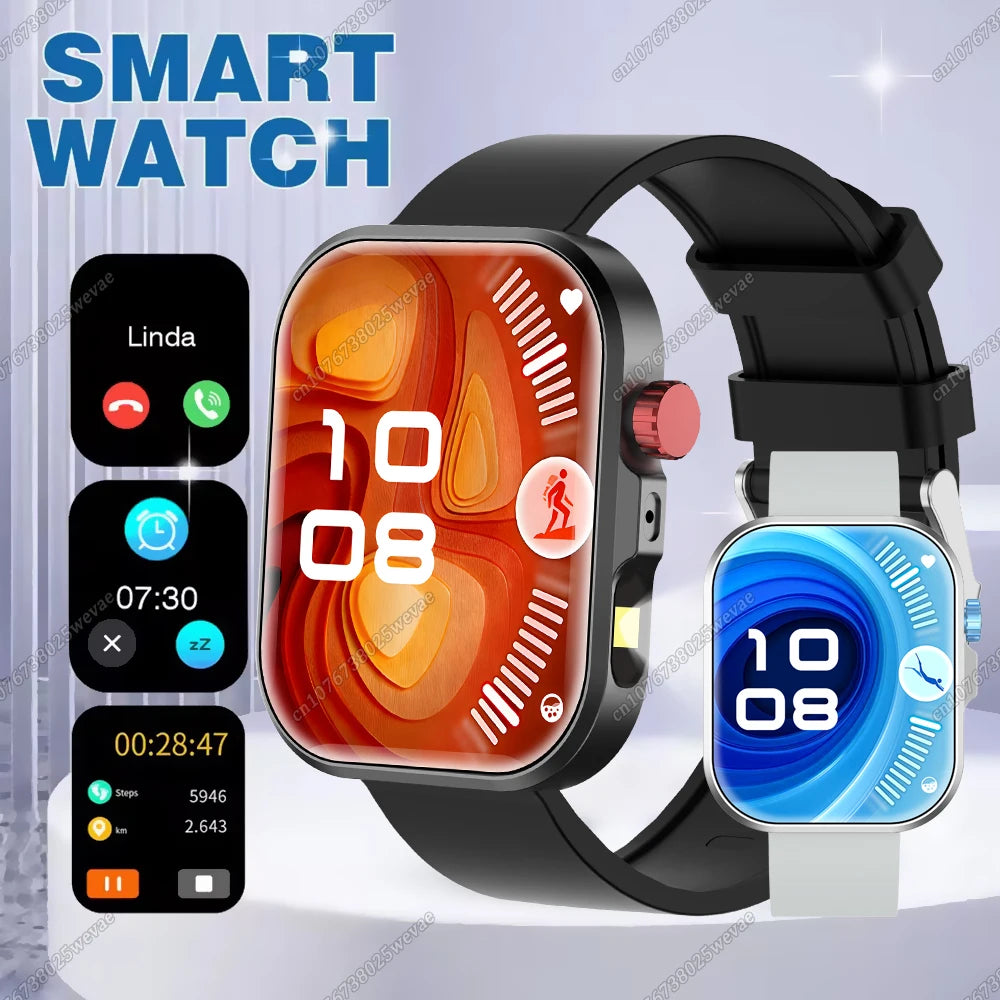 Ola Esporte 2.01" Smart Watch | Bluetooth Call, Fitness Tracker