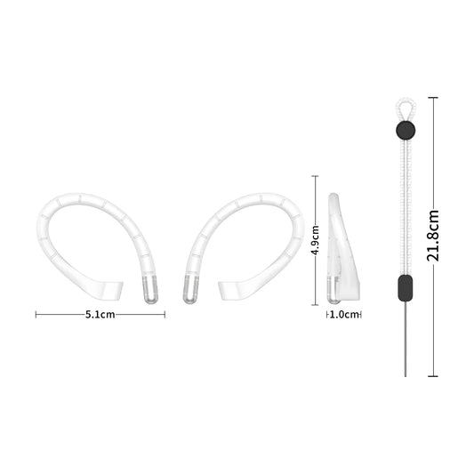 1 Pair Of Earhooks For Galaxy Buds 3 Earphone Earhook For Galaxy Buds 3Pro Earphone Earhooks Nice Shape And Are Easy To Use Peaceful Pleasures Health and Wellness