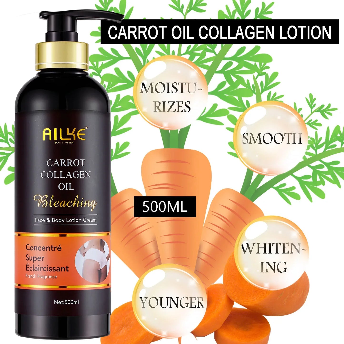AILKE Collagen 5-in-1 Skin Care Kit – Brighten & Restore Elasticity
