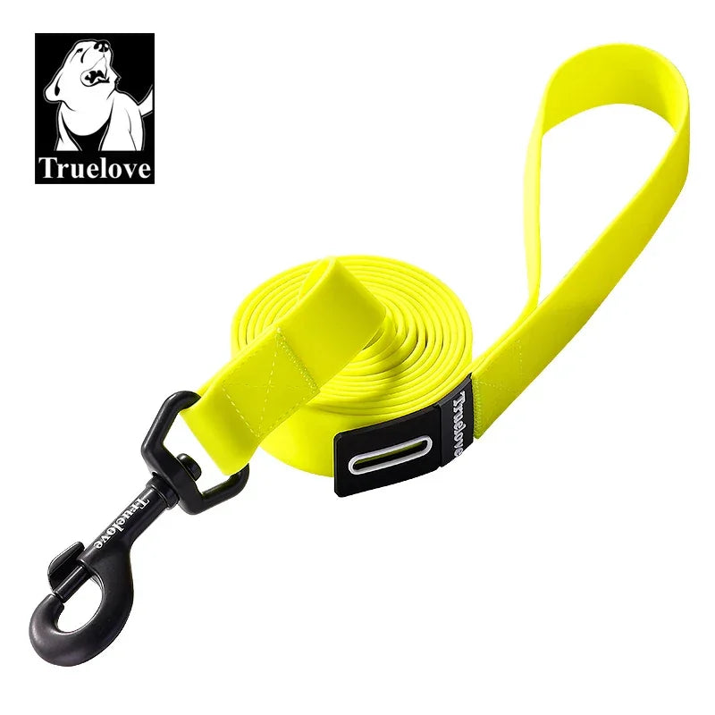Truelove Pet Leash Waterproof Odor Proof Easy Grip Durable Lightweight Premium Coated ATBC-PVC Dog Lead Fast Clasp TLL3211 Peaceful Pleasures Health and Wellness