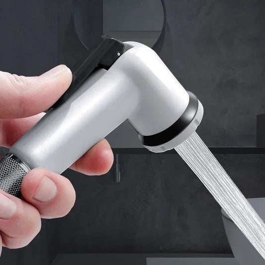 Handheld Bidet Sprayer – Adjustable ABS Toilet Nozzle & Flusher Handheld Bidet Sprayer Oasis Select