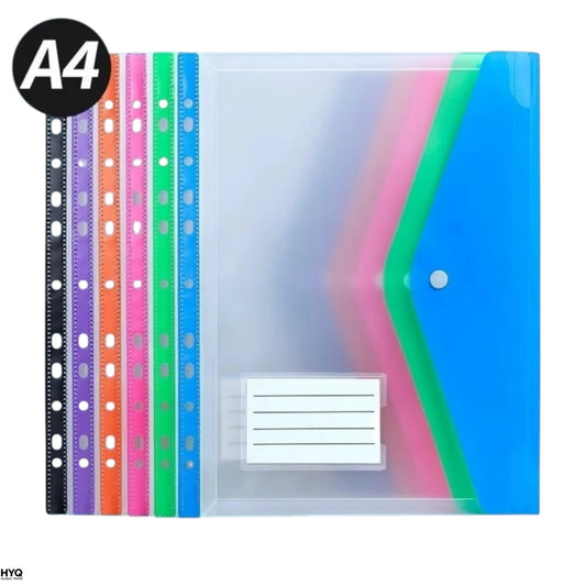 Plastic Envelope Adhesive Snaps 11 Holes File Folder Expansion Bag 2 Peaceful Pleasures Health and Wellness