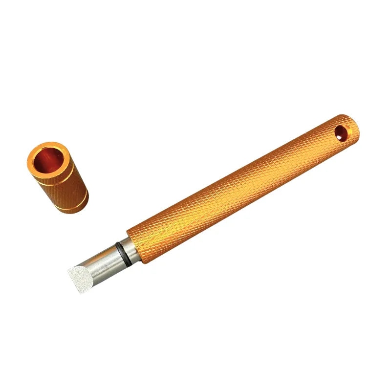 Golf Club Grooving Sharpening Tool 5 Colors Golf Groove Sharpener Wedge Club U V Type Square Regroover Blade Cleaning Tool Acces Peaceful Pleasures Health and Wellness gold