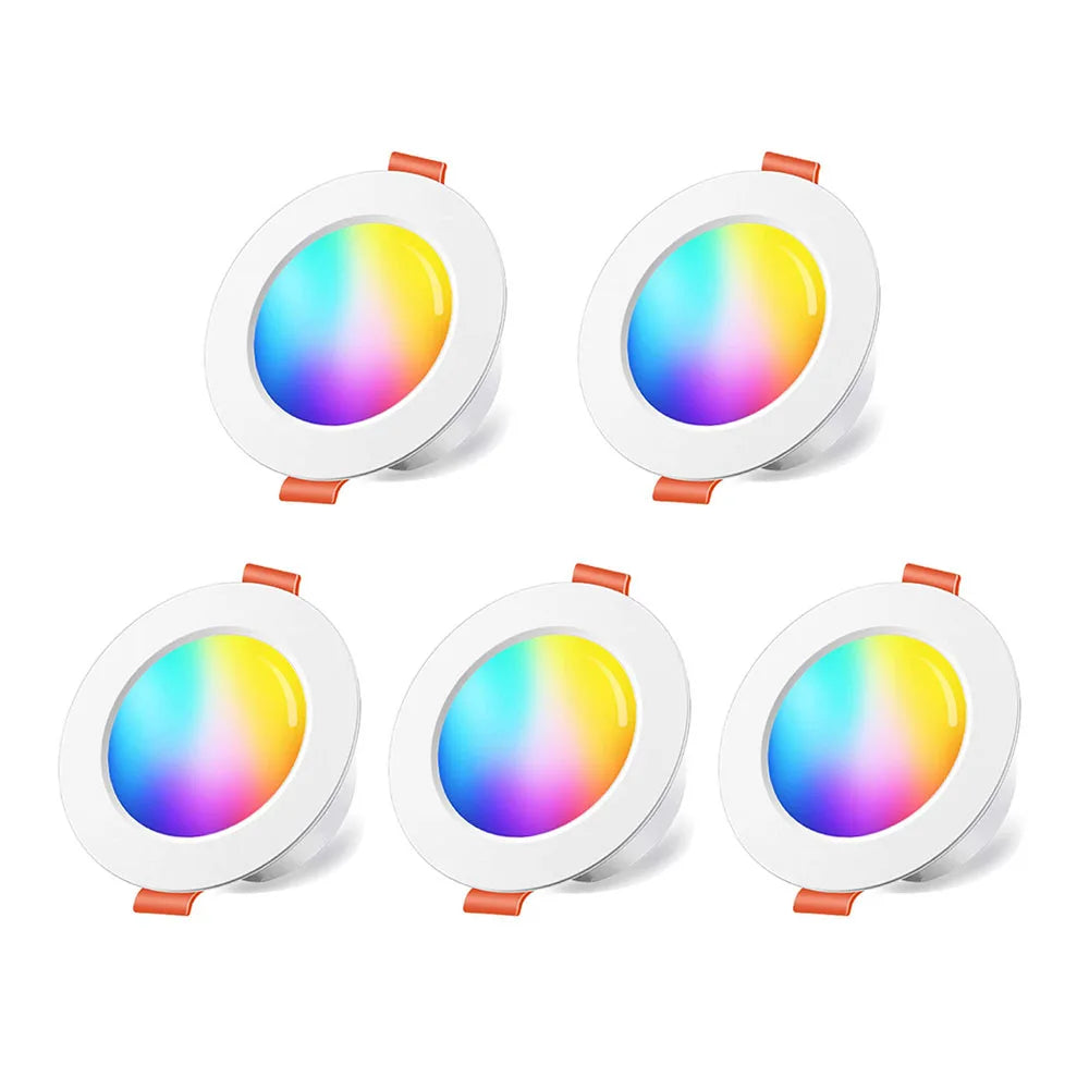 RUNTOIN 10W RGB Smart LED Downlight | Tuya App, 16M Colors