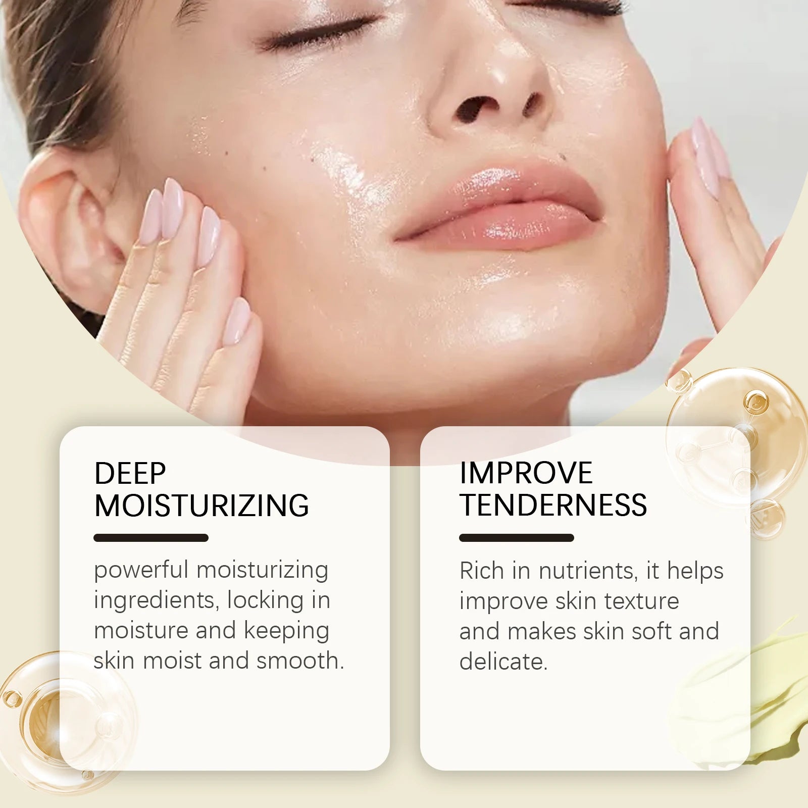 Beef Tallow Honey Balm Moisturizing Hydrating Face Cream Body Lotion Fades Fine Lines Tighten Soothen Brightening Facial Skin Peaceful Pleasures Health and Wellness