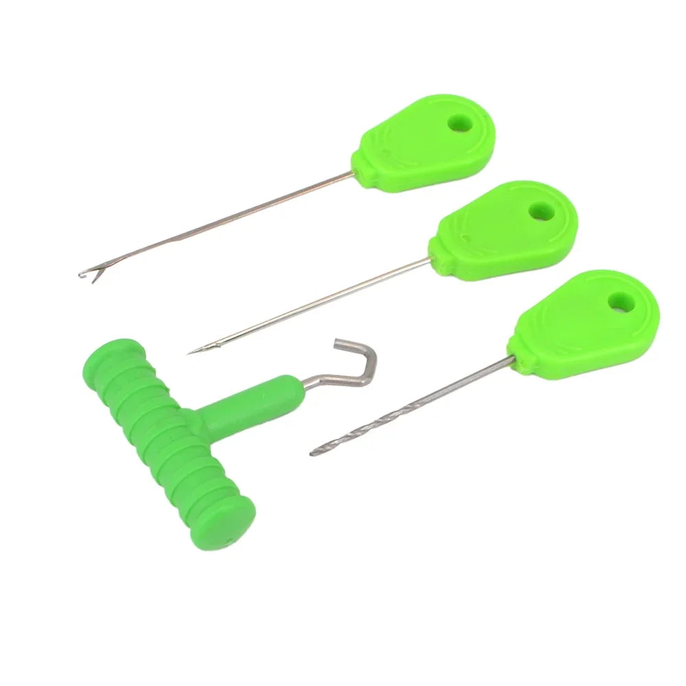Durable Hirisi Bait Needle Kit with Box, Multi-use Baiting Tools Ideal for Carp Fishing Terminal Tackle Peaceful Pleasures Health and Wellness