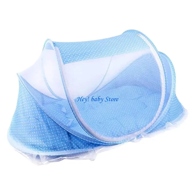 4-Piece Baby Foldable Netting Tent Crib Set | Breathable Mesh