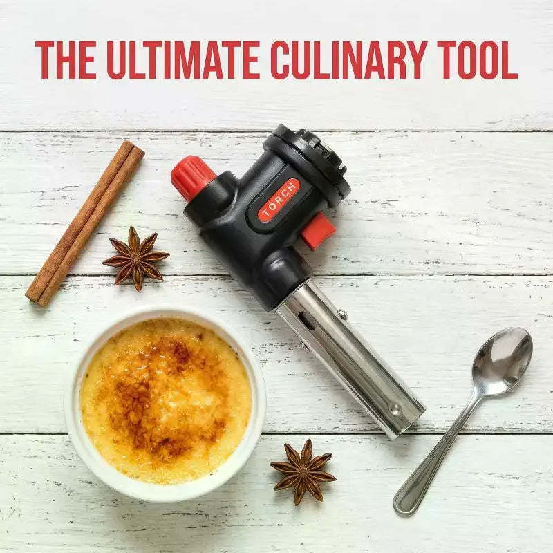JETTING Butane Torch – Adjustable Flame for Cooking & Camping