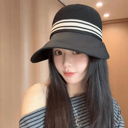 Women's Wide Brim Straw Sun Hat – Breathable UV Protection Wide Brim Sun Hat Oasis Select