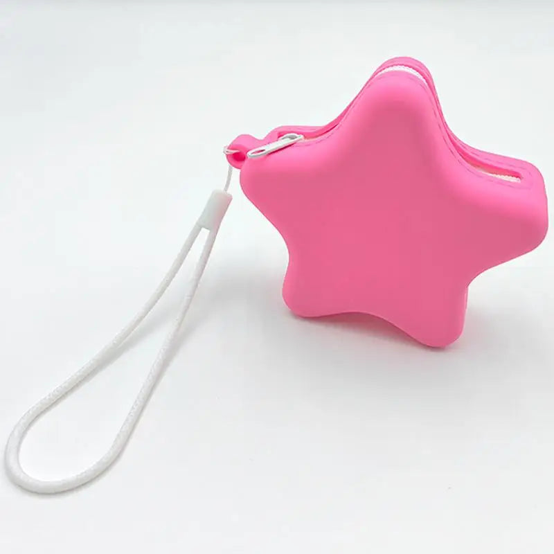 Starfish Silicone Coin Purse | Zipper Mini Storage Bag