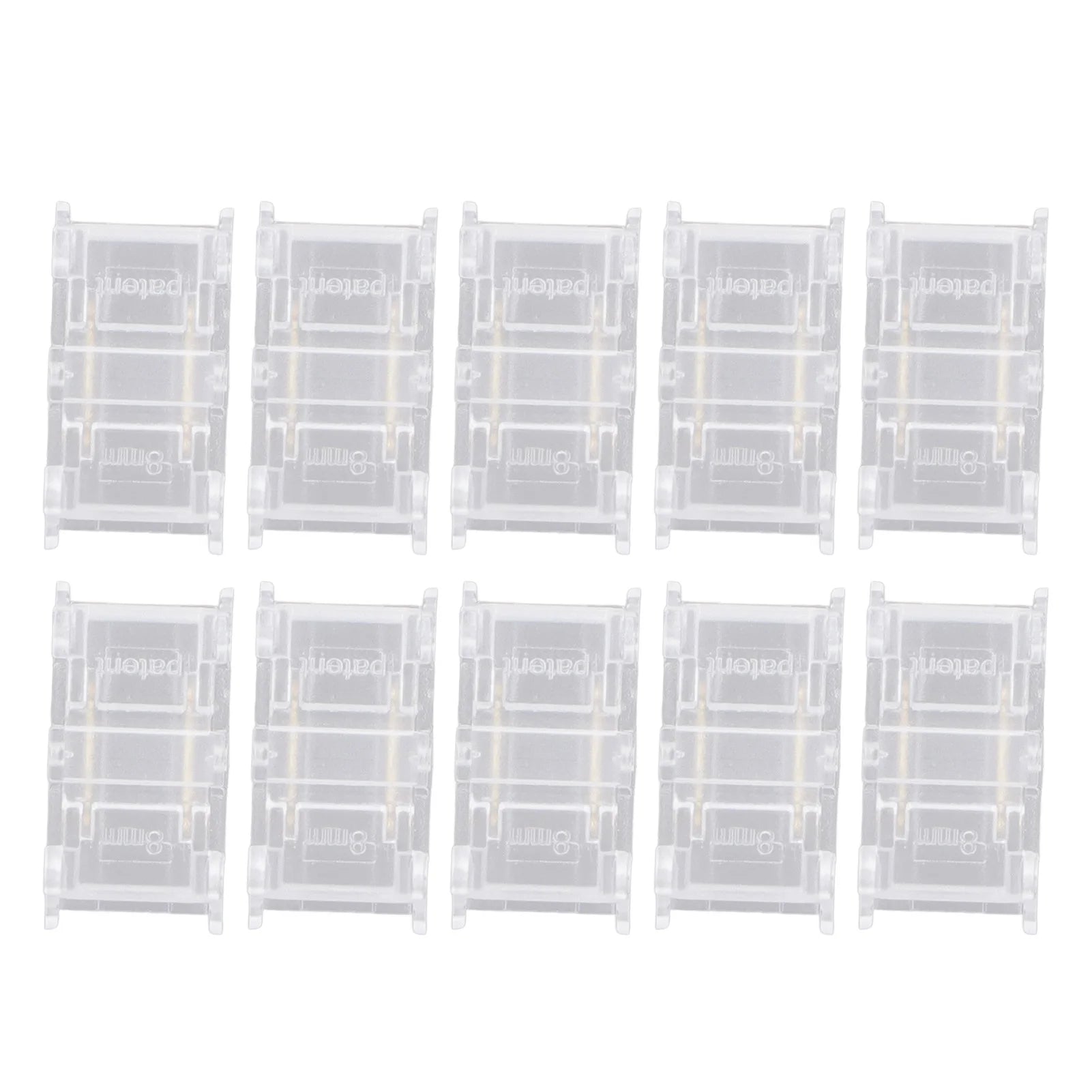 LED Light Strip Connectors 2Pin LED Strip Connectors Wide Applications Solderless Strong for Warehouse Peaceful Pleasures Health and Wellness