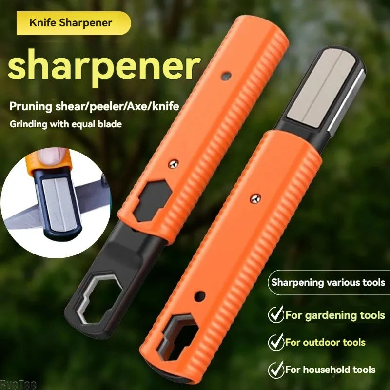Portable Knife Sharpener with Hex Wrench | Garden & Camping