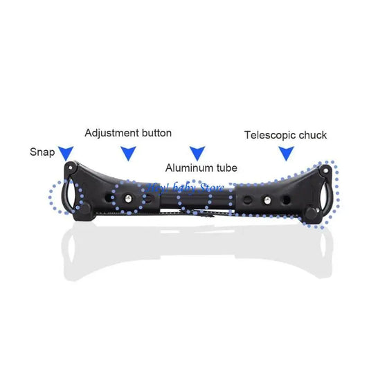 3-Piece Universal Baby Stroller Connector for Twins & Triplets Stroller Connector Peaceful Pleasures Health and Wellness China Mainland
