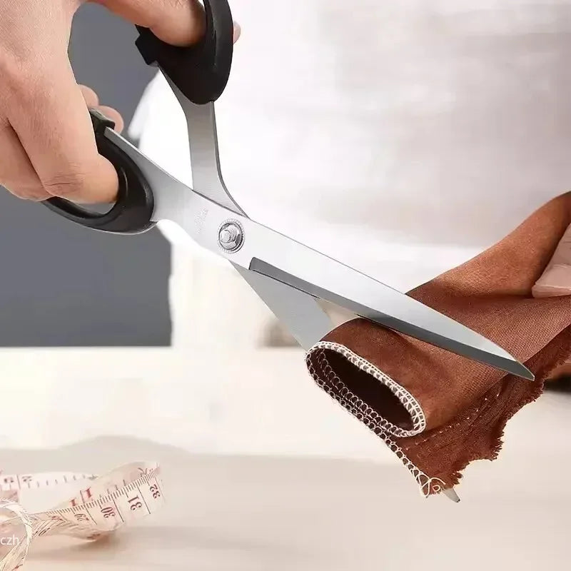 Professional Heavy-Duty Fabric Scissors 8" & 10" Tailor Shears