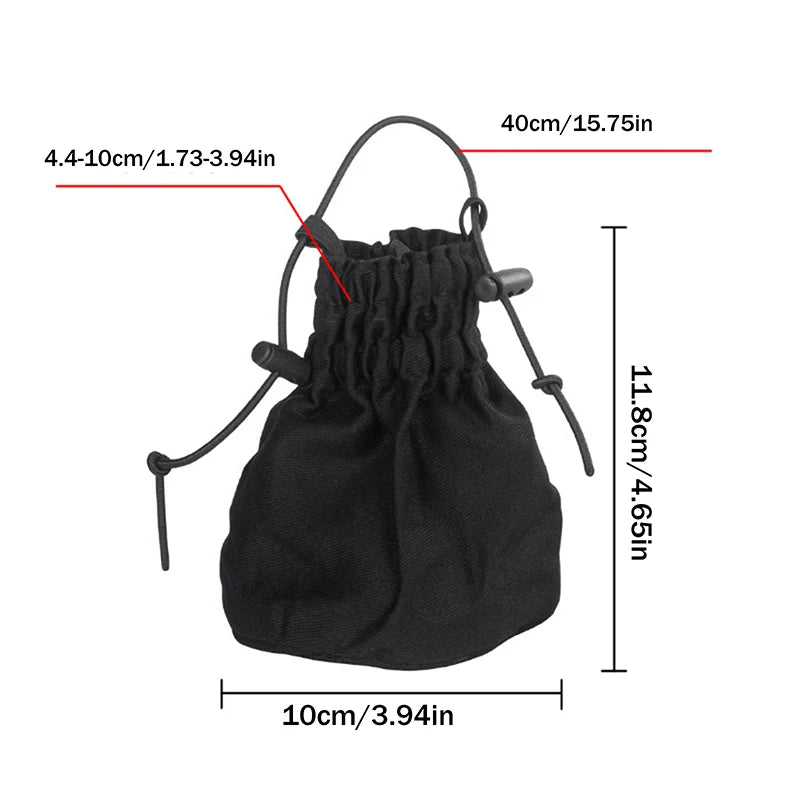 Universal Travel Hair Dryer Diffuser Storage Bag Organizer Cloth Curl Hairdryer Diffuser Cover Sleeve Hair Styling Blower Parts Peaceful Pleasures Health and Wellness