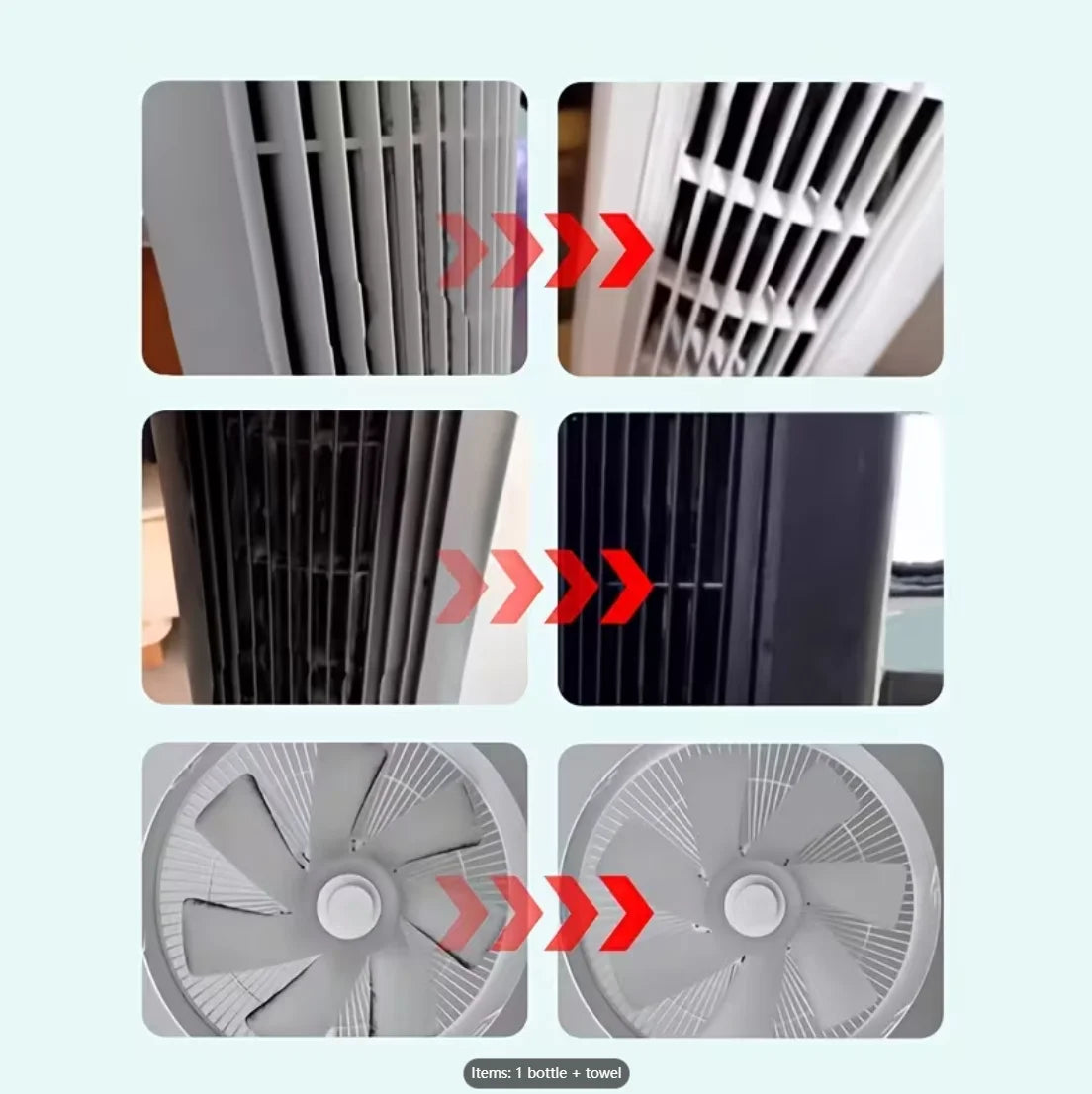 Air Conditioner Cleaning Foam – No Disassembly Needed