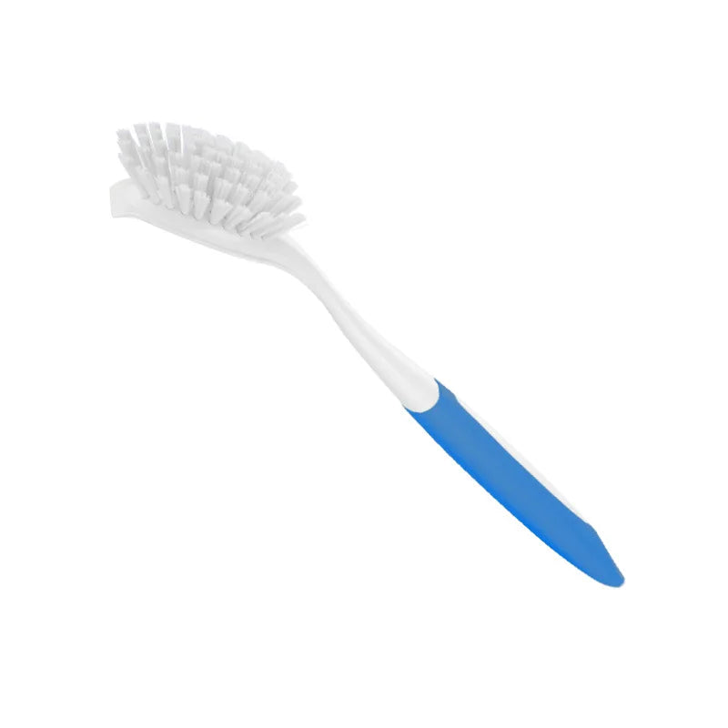 Dish Brush with Handle | Stiff Bristle Kitchen Scrub Brush