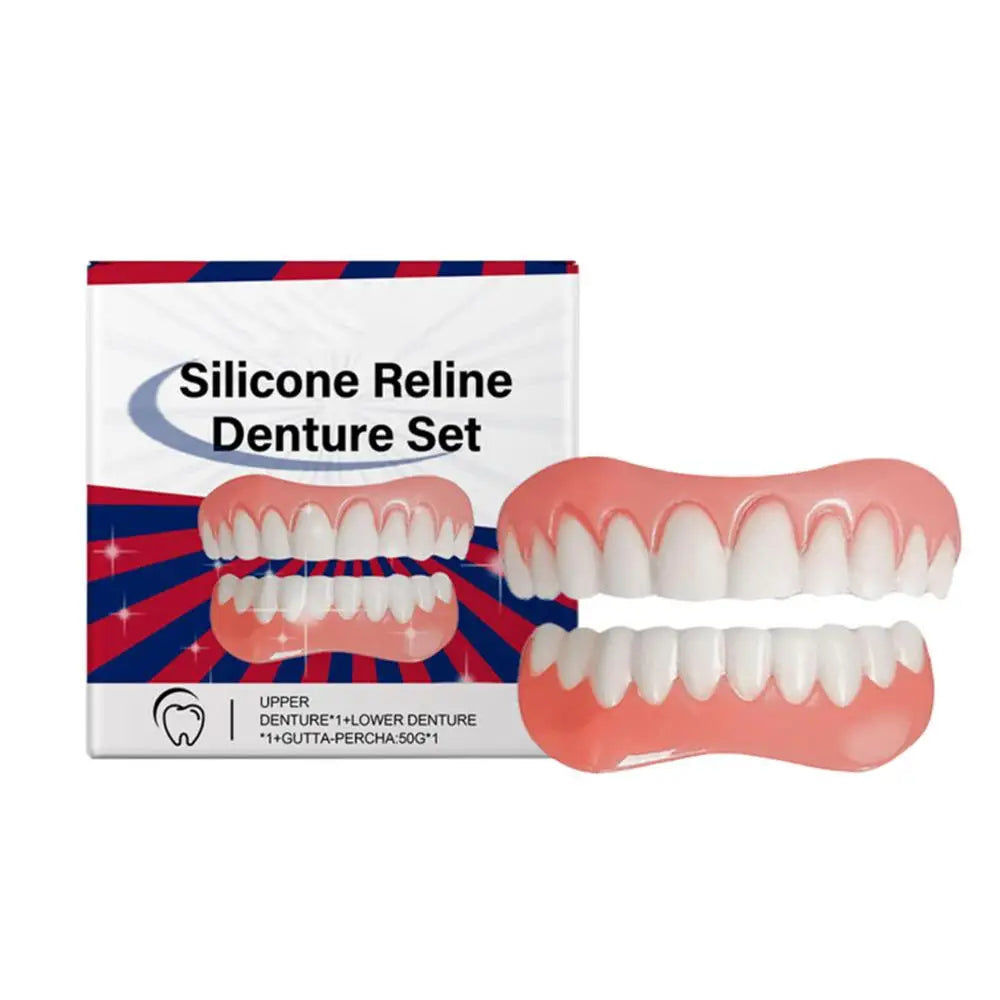 Silicone Denture Relines Kit – Natural, Comfortable Fit
