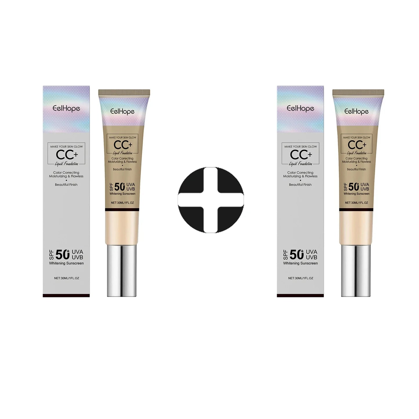 Eelhope CC Cream Foundation – Waterproof, SPF & Full Coverage
